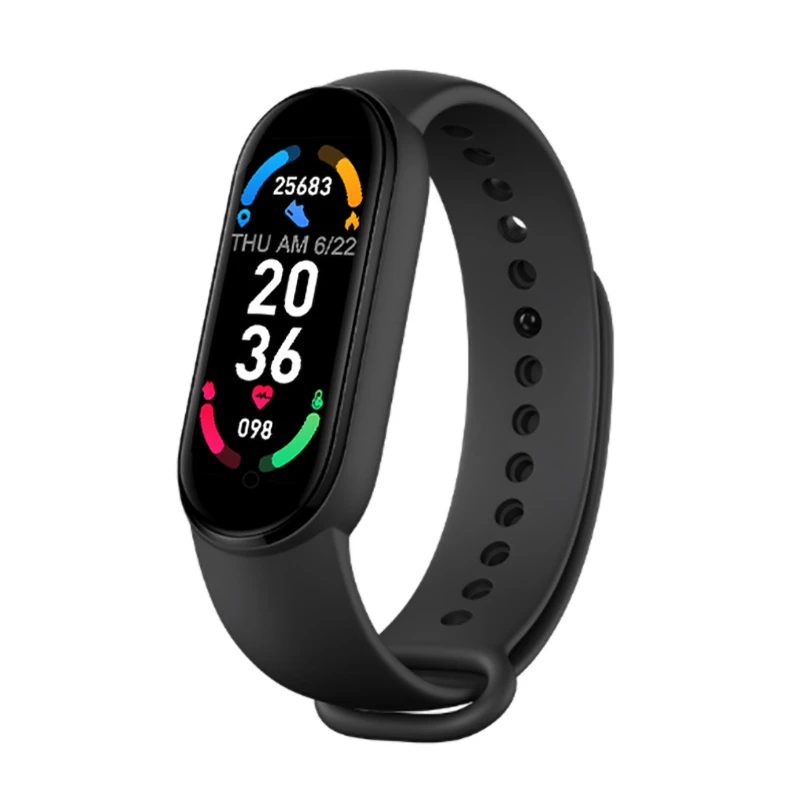 

M6 Smart Watch Men Women Fitness Bracelet Tracker Heart Rate Monitor Waterproof Sport SmartWatch For Xiaomi IPhone Android
