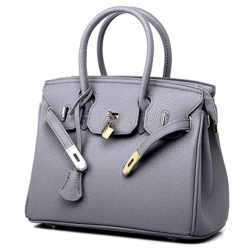 

2021 The European And American Fashion New Platinum Package Litchi Grain Female Hand The Bill Of Lading Inclined Shoulder Bag