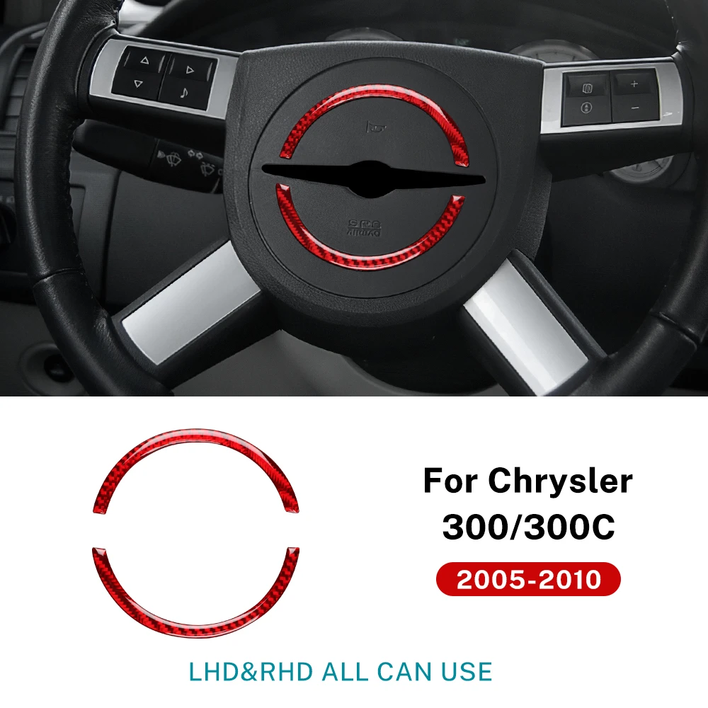 

Настоящая мягкая наклейка из углеродного волокна для Chrysler 300 300C 2005 2006 2007 2008 2009 2010 кнопки рулевого колеса, внутренняя отделка