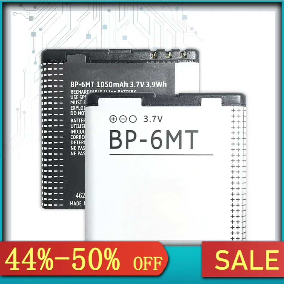 Аккумулятор BP-6MT 1050 мАч для Nokia N81 N82 N81-8G E51 E51i 6720 6720C BP 6MT