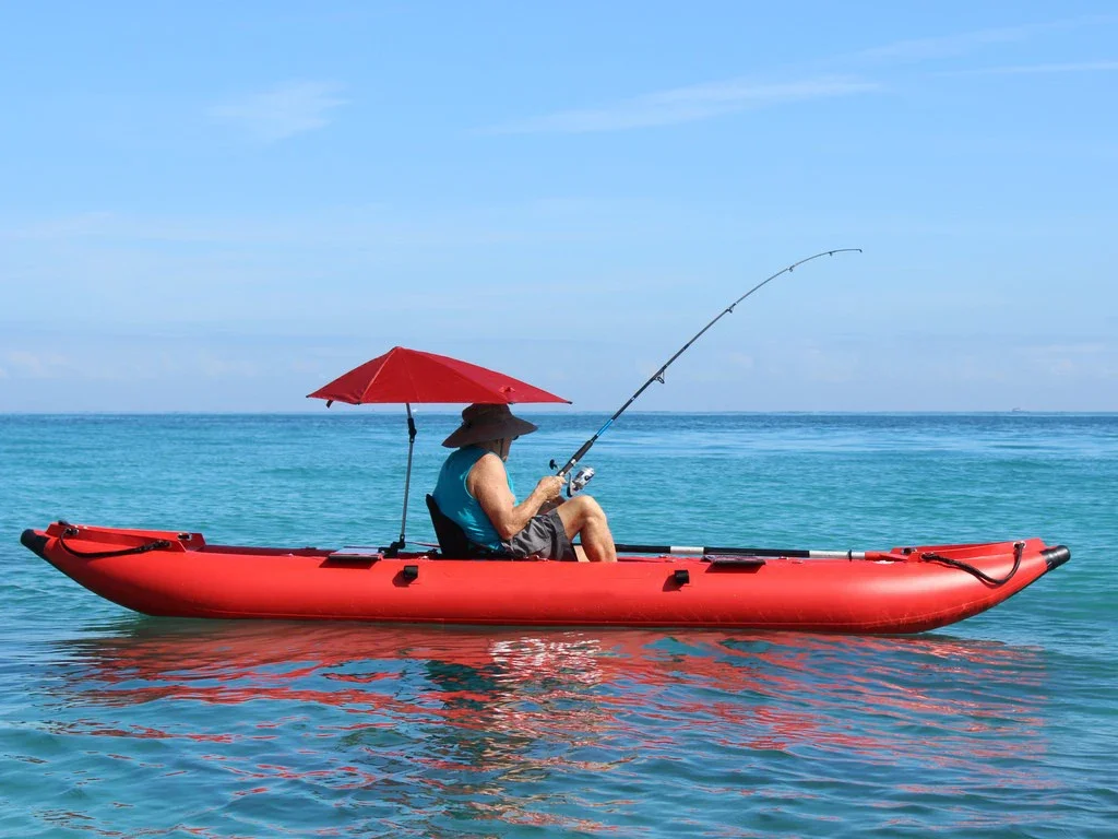 Одиночный каяк Fisher Touring Kayak с системой педального привода Рыболовный Sit On Top Fishing