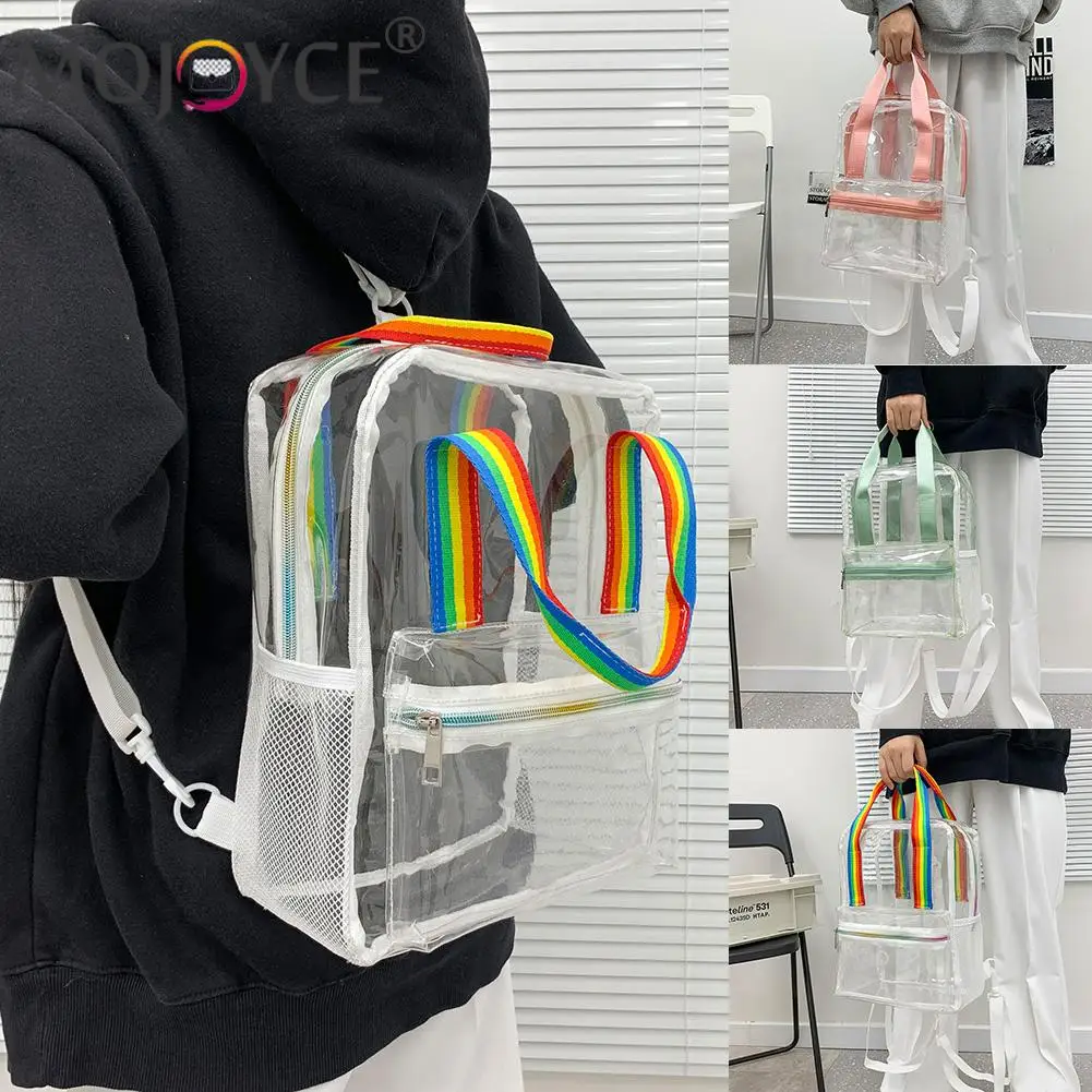 

Летняя прозрачная сумка из ПВХ для йоги, тренажерного зала, прозрачная Водонепроницаемая уличная спортивная сумка для фитнеса, сумка-мессенджер для тренировок, плавания, сумки через плечо