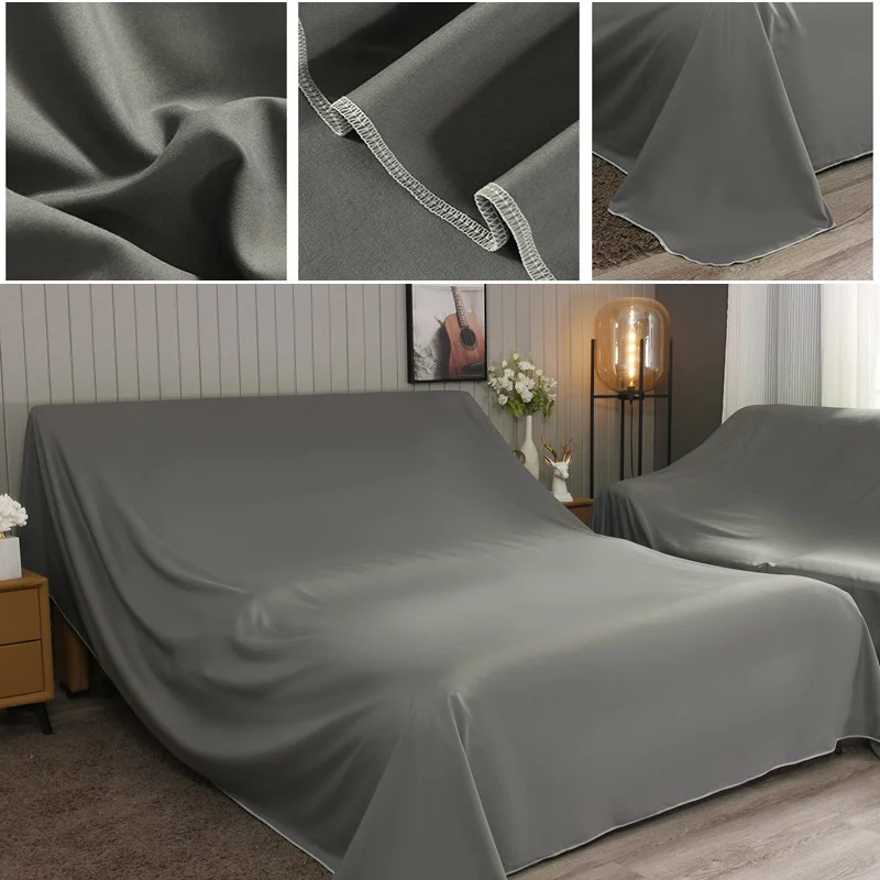

240X300/350cm Cloth Furniture Dustproof Cover for Rattan Table Cube Chair Sofa Waterproof Household Appliances Dust Cover