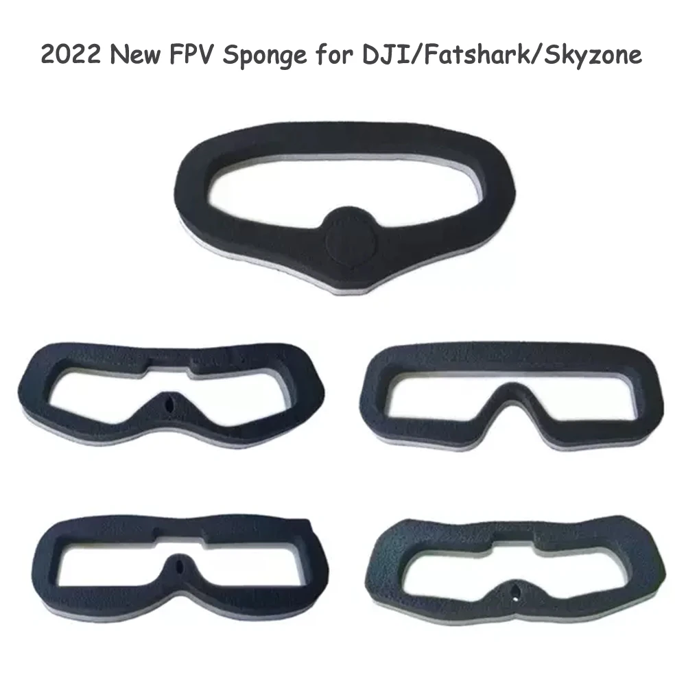 Walksnail Avatar Skyzone 04X Fatshark HDO2 Dominator Sponge Foam Face Mask Eye Pad Upgrade Comfort Cool Color 2022 New Release
