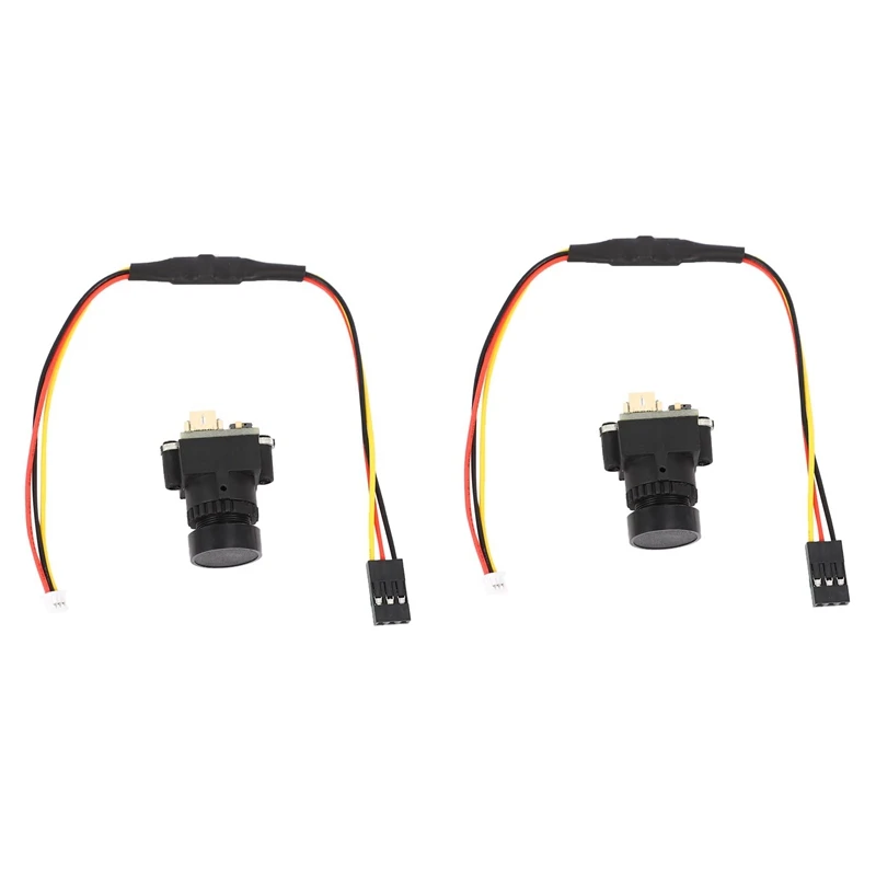 

2X 1000TVL FPV камера 2,8 мм широкоугольный объектив CMOS NTSC PAL для мультикоптера QAV250