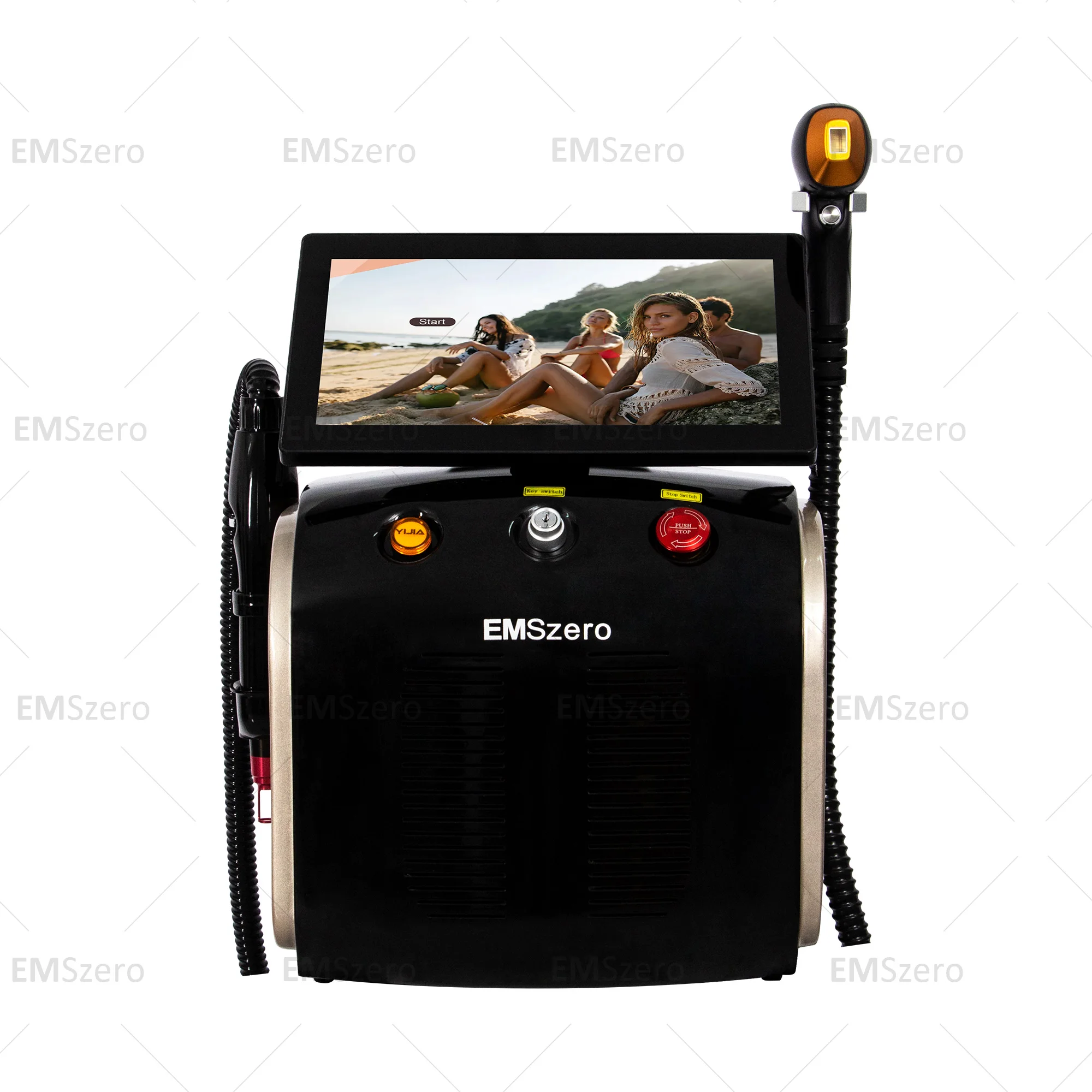 2 IN 1Professional Diode Ice Titanium Laser Body Hair Removal Machine 2024 Portable 808 755 1064 Alexandrite Device 4 waves IPL