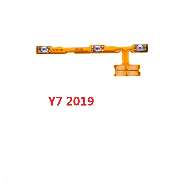 10Pcs Power On Off Volume Side Button Key Flex Cable For Huawei Y5 Y6 Y7 Y9 Prime 2017 2018 2019 Y6P Y7P Y8S Y8P Y9S - купить по