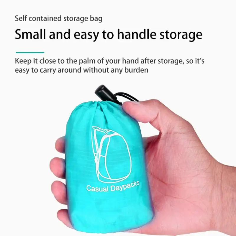 

Водонепроницаемая складная сумка унисекс, уличный портативный рюкзак для кемпинга, походов, путешествий, повседневная спортивная сумка унисекс