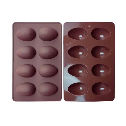 Силиконовая форма для яиц «сделай сам», 8 чашек, форма для шоколада для украшения пирожных, Пасхальная форма для кухни, инструменты для выпечки «сделай сам»