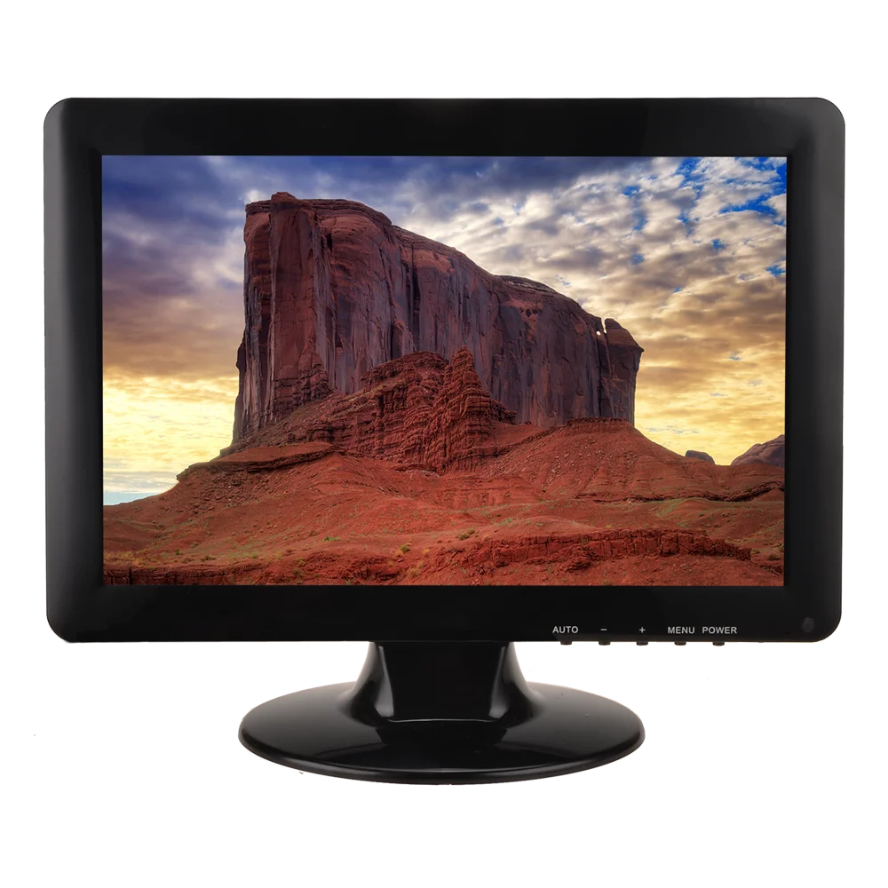 

12 Inch BNC Input LCD CCTV Monitor with HD-MI VGA Video display for Security DVR Camera