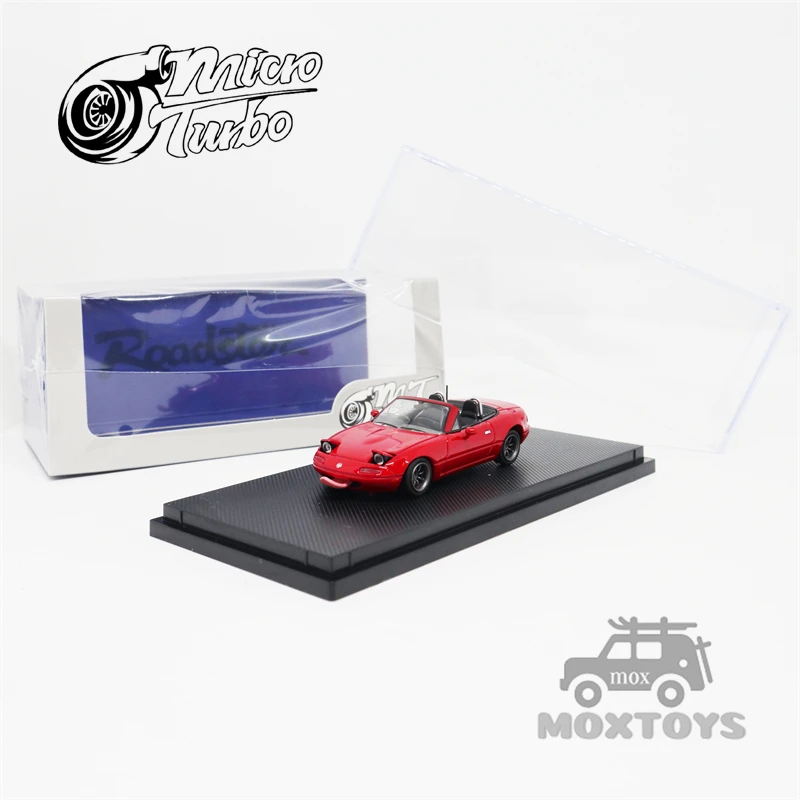 

MicroTurbo 1:64 Mazda MX5 Eunos Roadster NA красная с язычком модель автомобиля