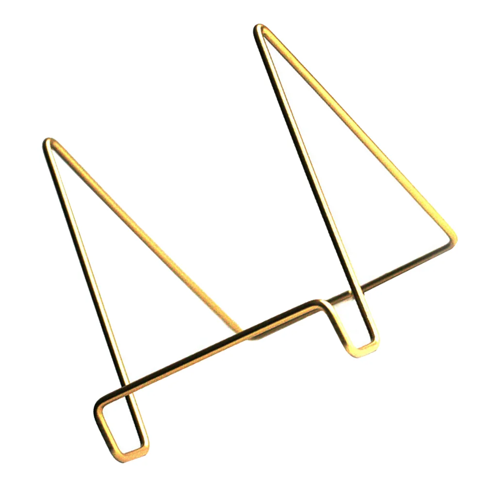 

Holder Stand Wire Metal Photo Table Bookends Mobile Stopper Book Supportmagazine Decorative Plate Display Tablet