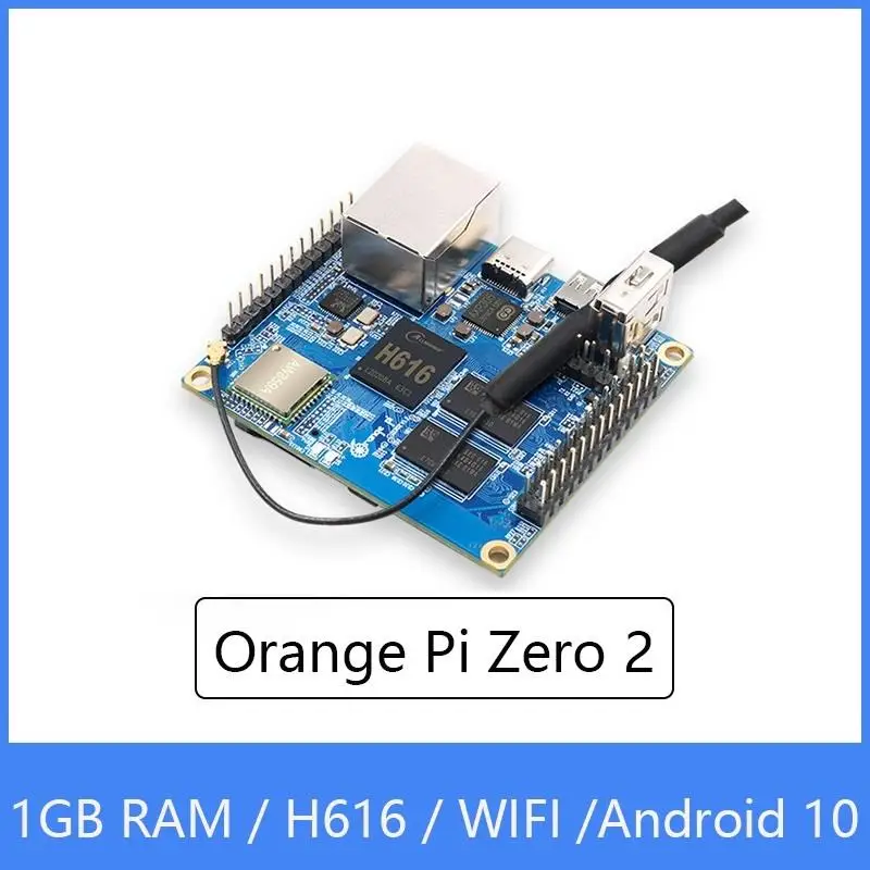 2022. Orange Pi Zero 2 1 ГБ ОЗУ с чипом Allwinner H616 поддержка BT Wif Запуск Android 10 Ubuntu Debian OS