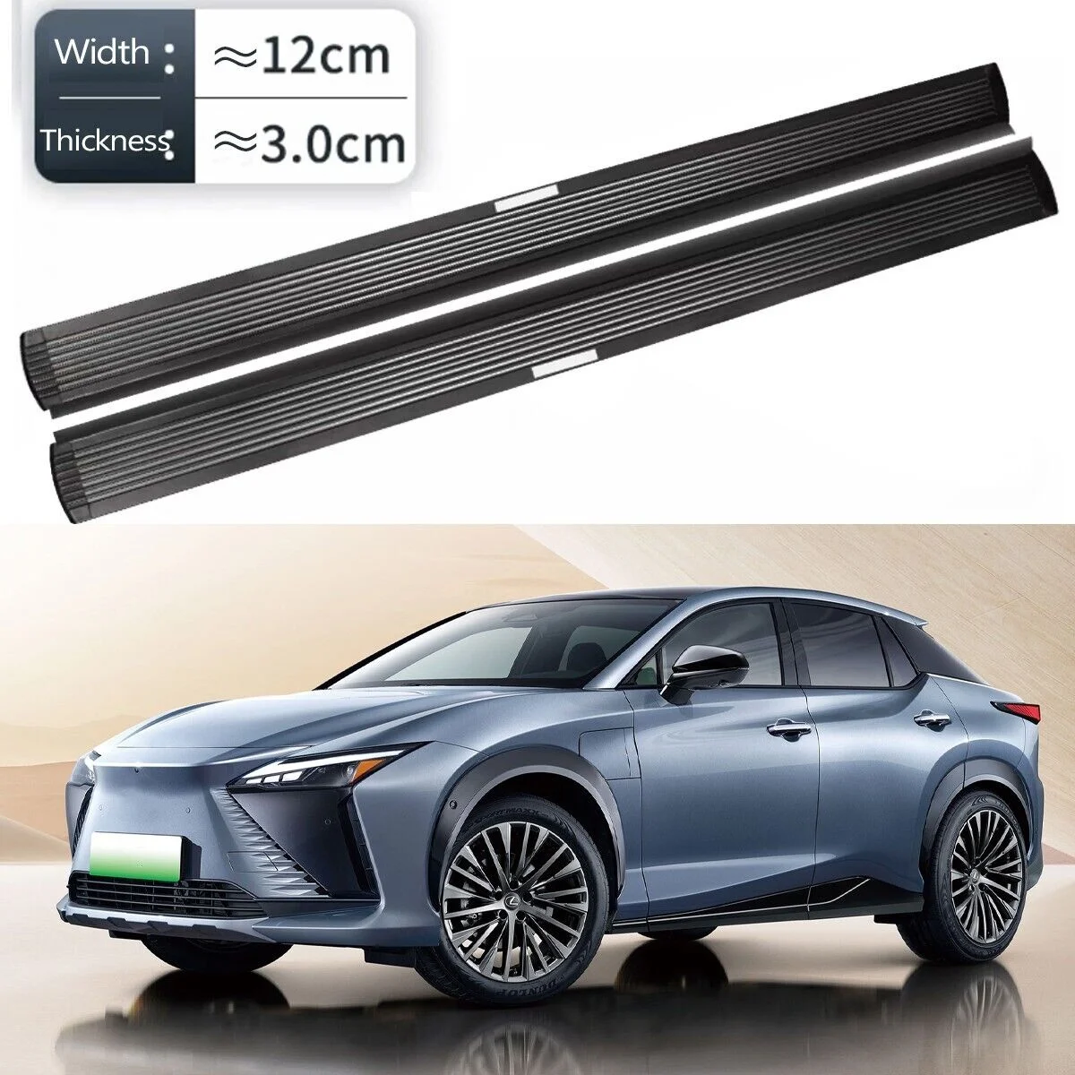 

Фиксированная боковая дверная педаль, подножка для Lexus RZ 2023 2024