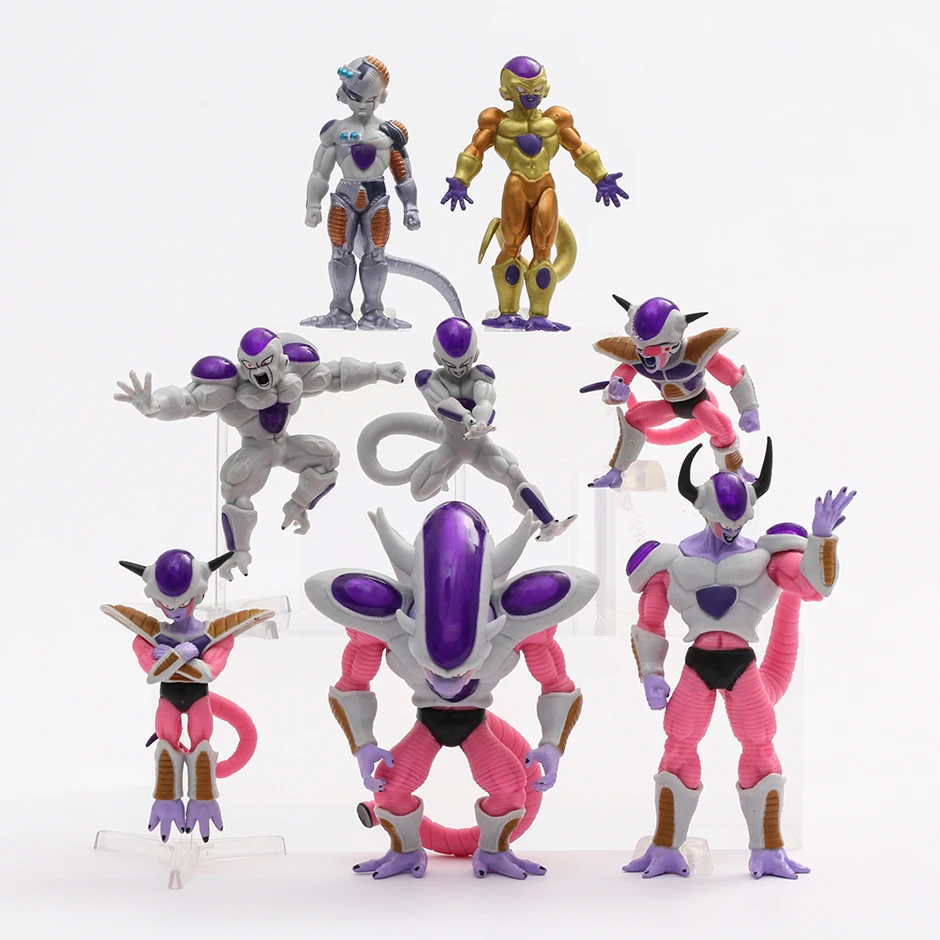

8pcs/set DragonBall Z Frieza All Forms PVC Collection Figurine Toys Model Dolls