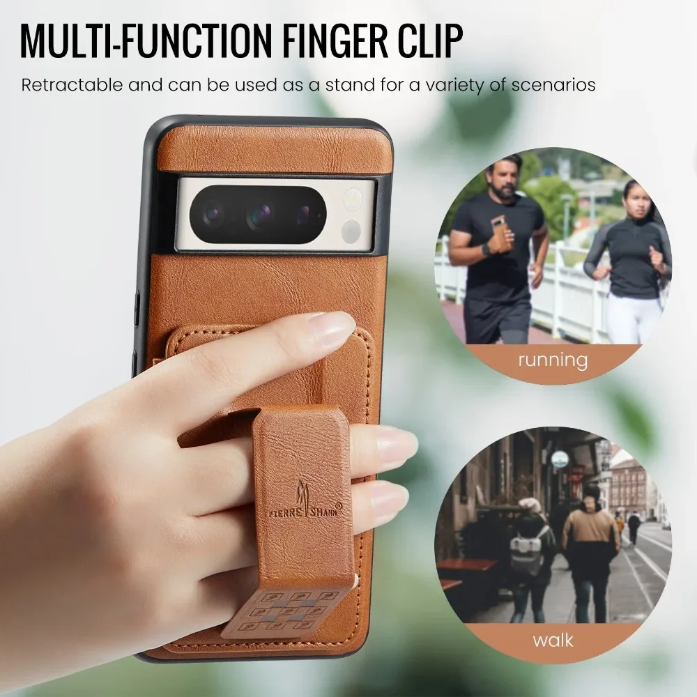 Чехол-книжка с RFID-защитой и отделением для карт чехол-бумажник из искусственной