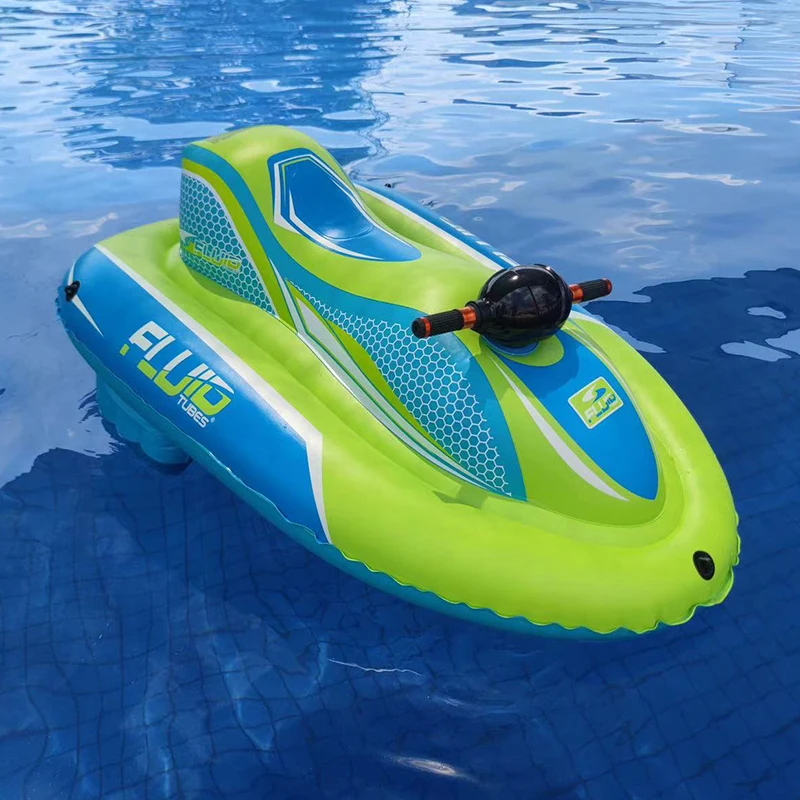 Детский надувной детский морской самокат из ПВХ/водяной игрушка-лодка