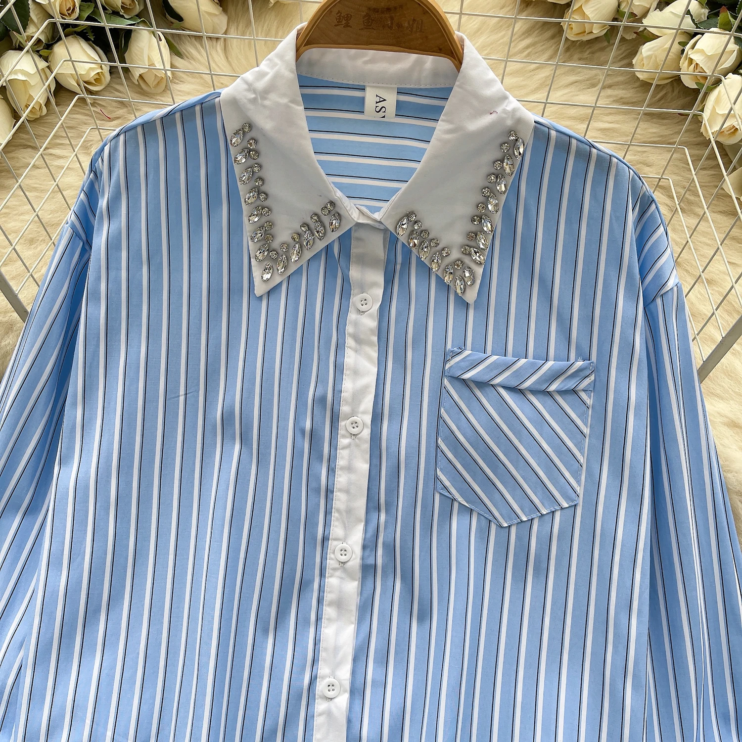 Женская футболка с длинным рукавом со стразами облегающие прозрачные кружевные