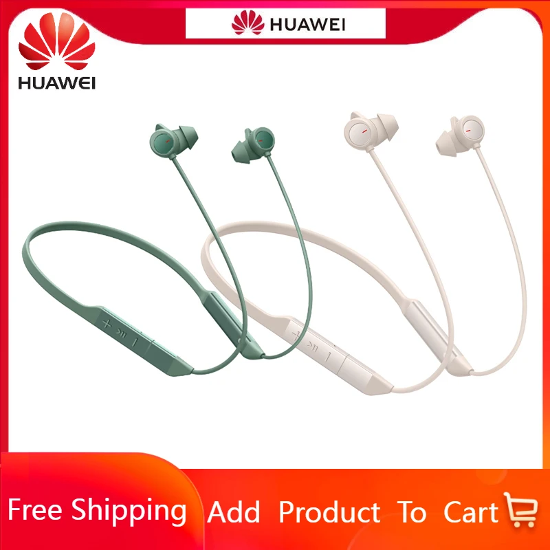 

Оригинальные беспроводные наушники HUAWEI FreeLace Pro, Bluetooth 5,0, двойной микрофон, активное шумоподавление, быстрая зарядка, наушники