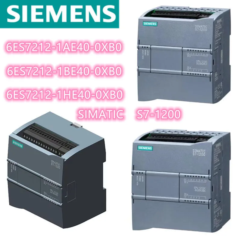 

Brand New Siemens 6ES7212-1AE40-0XB0 6ES7212-1BE40-0XB0 6ES7212-1HE40-0XB0 SIMATIC S7-1200, CPU 1212C