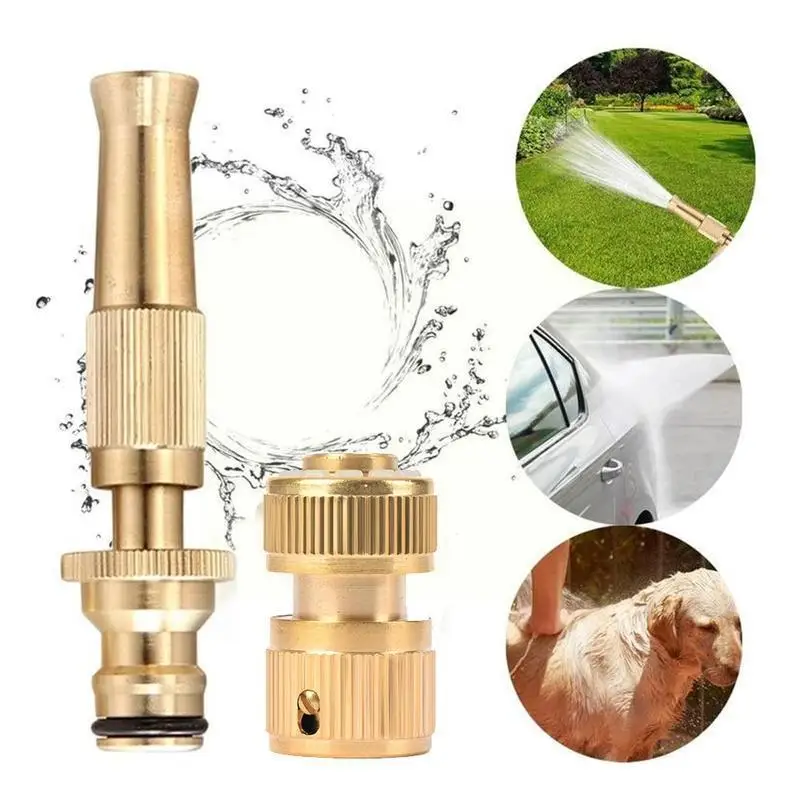 

Water Spray Gun Connect 4-minute Quick Nipple Type Nipple Straight Spray Gun 4-minute Quick Connect For Fuel Gas Water Copp E4K3
