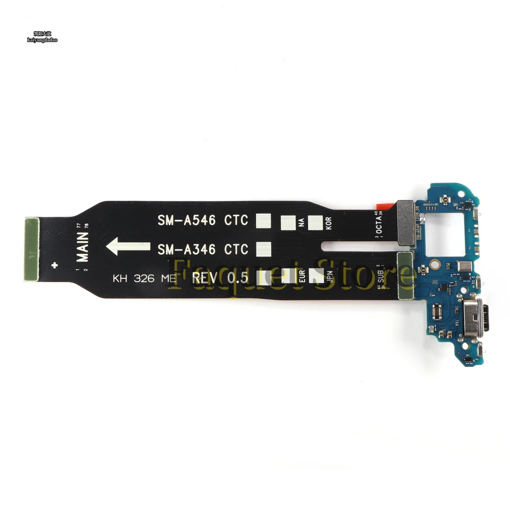 Для Samsung Galaxy A54 SM-A546B A546 USB зарядная док-станция порт коннектор материнская плата