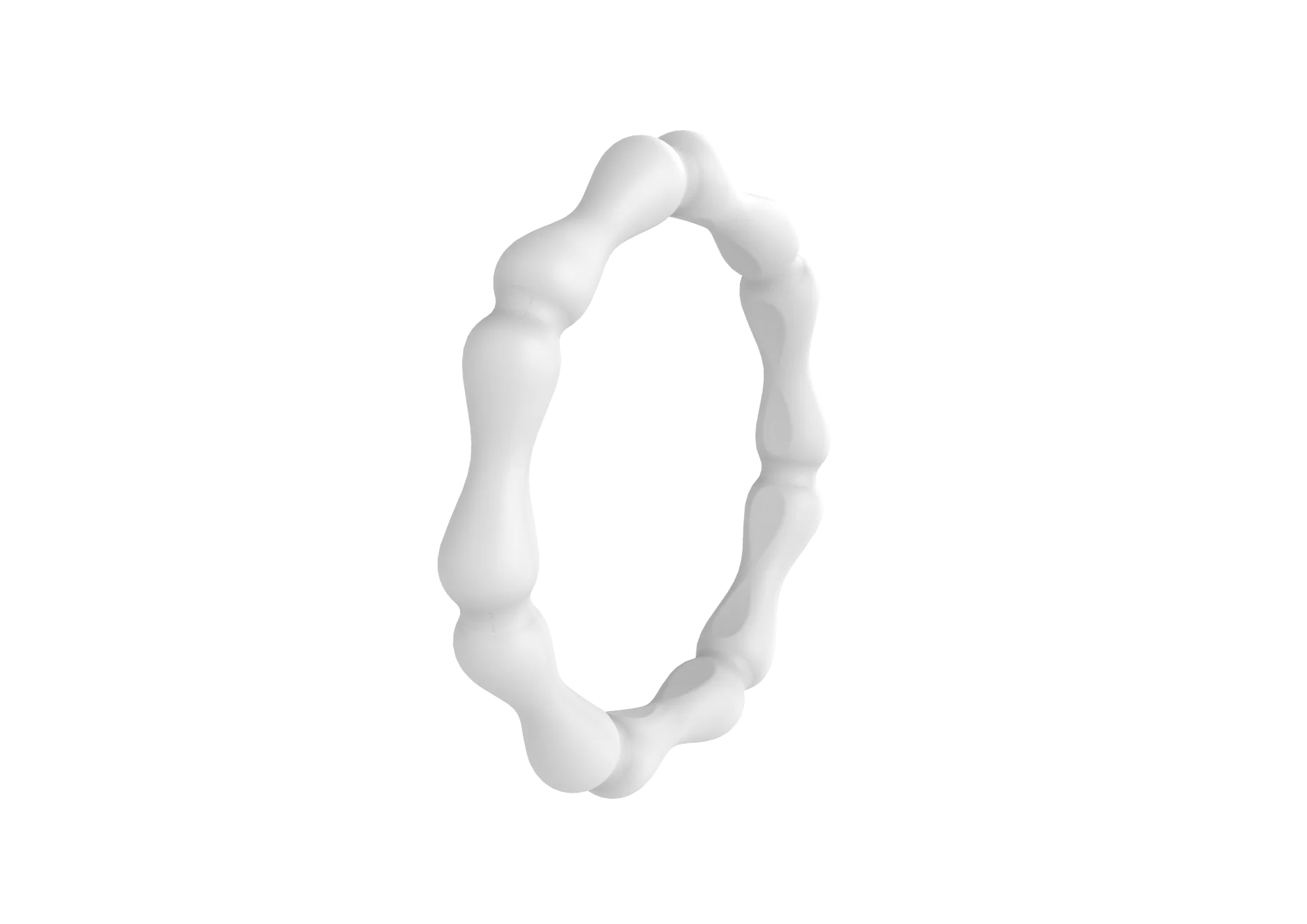 Набор силиконовых колец GEEDYN с бамбуковым сечением для женщин 10 цветов тонкая