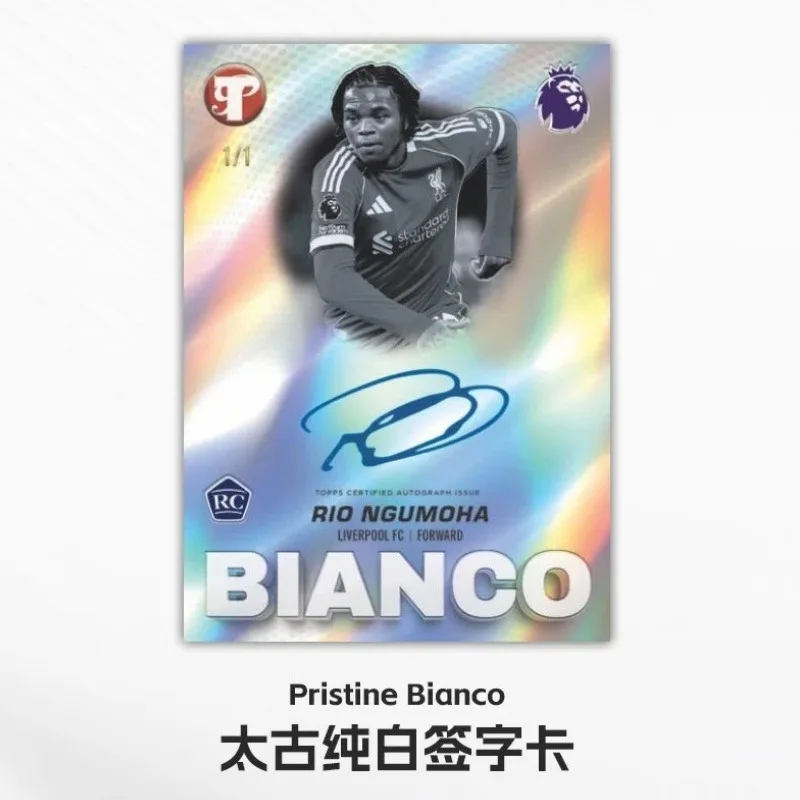 Фото 2026 Topps Pristine Premier League Football Trading Cards Hobby Box Swire Premier League Limited Collectible Cards Оригинальная коробка №5