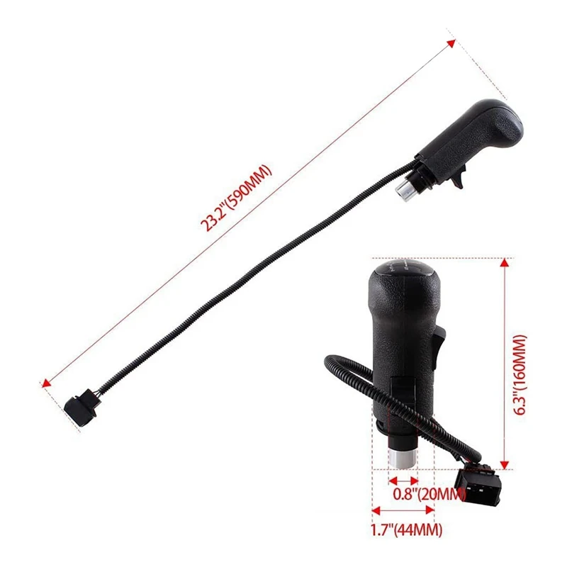 Электрическая ручка переключения передач для грузовика 6 контактов 8 скоростей