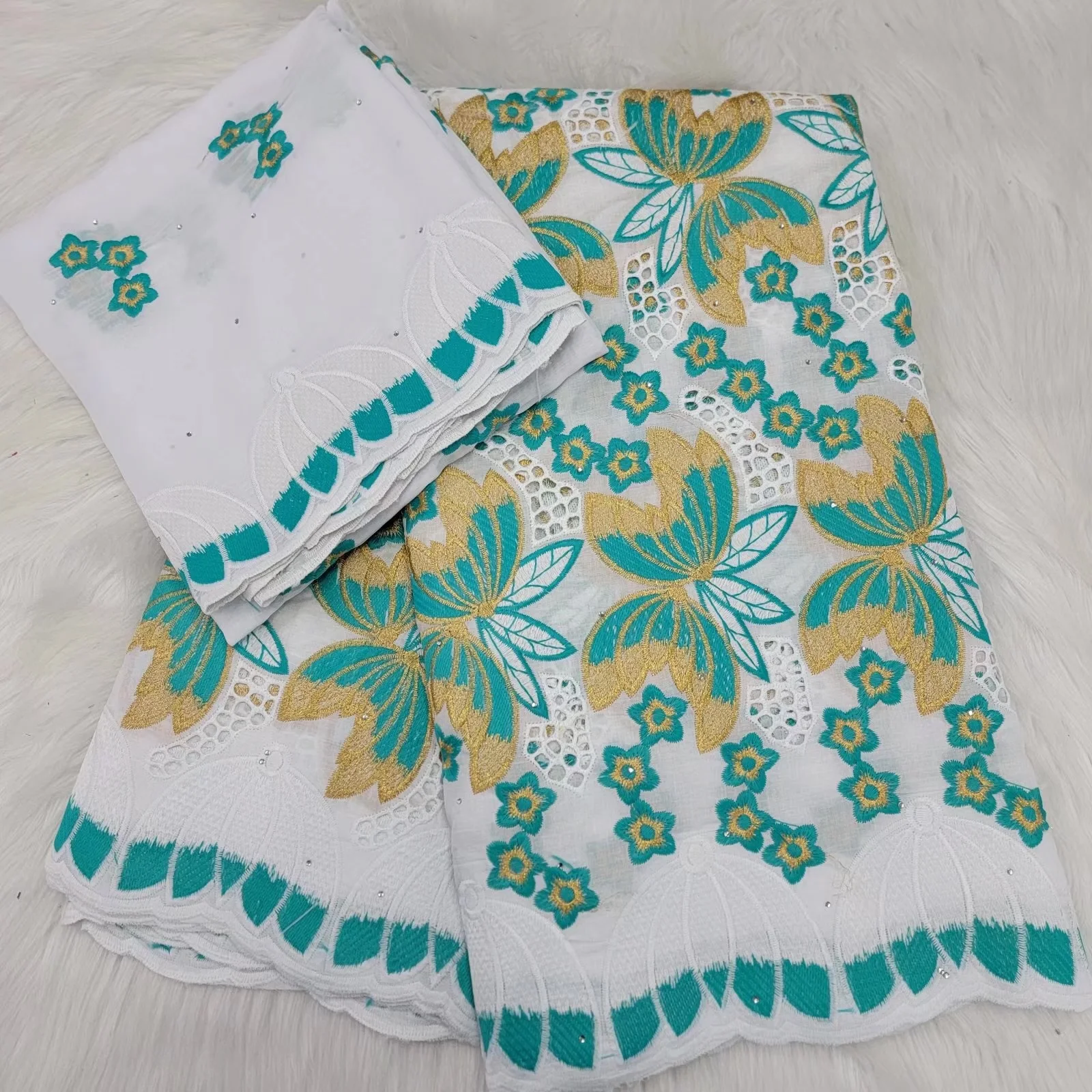 

Африканская хлопчатобумажная сетчатая кружевная ткань, швейцарская новейшая Высококачественная сетчатая кружевная ткань с отверстием 5 я...