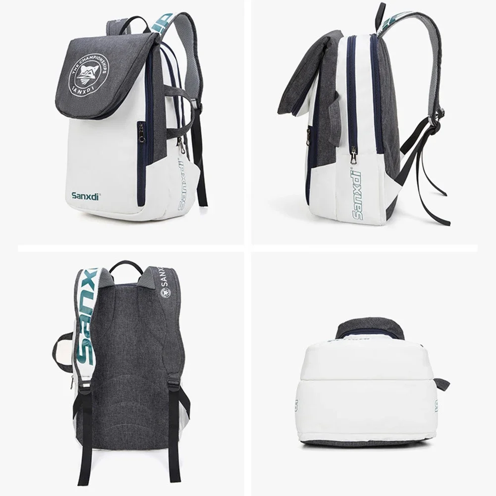 Унисекс Теннис Бадминтон Тренажерный зал Фитнес Спортивный рюкзак Большая