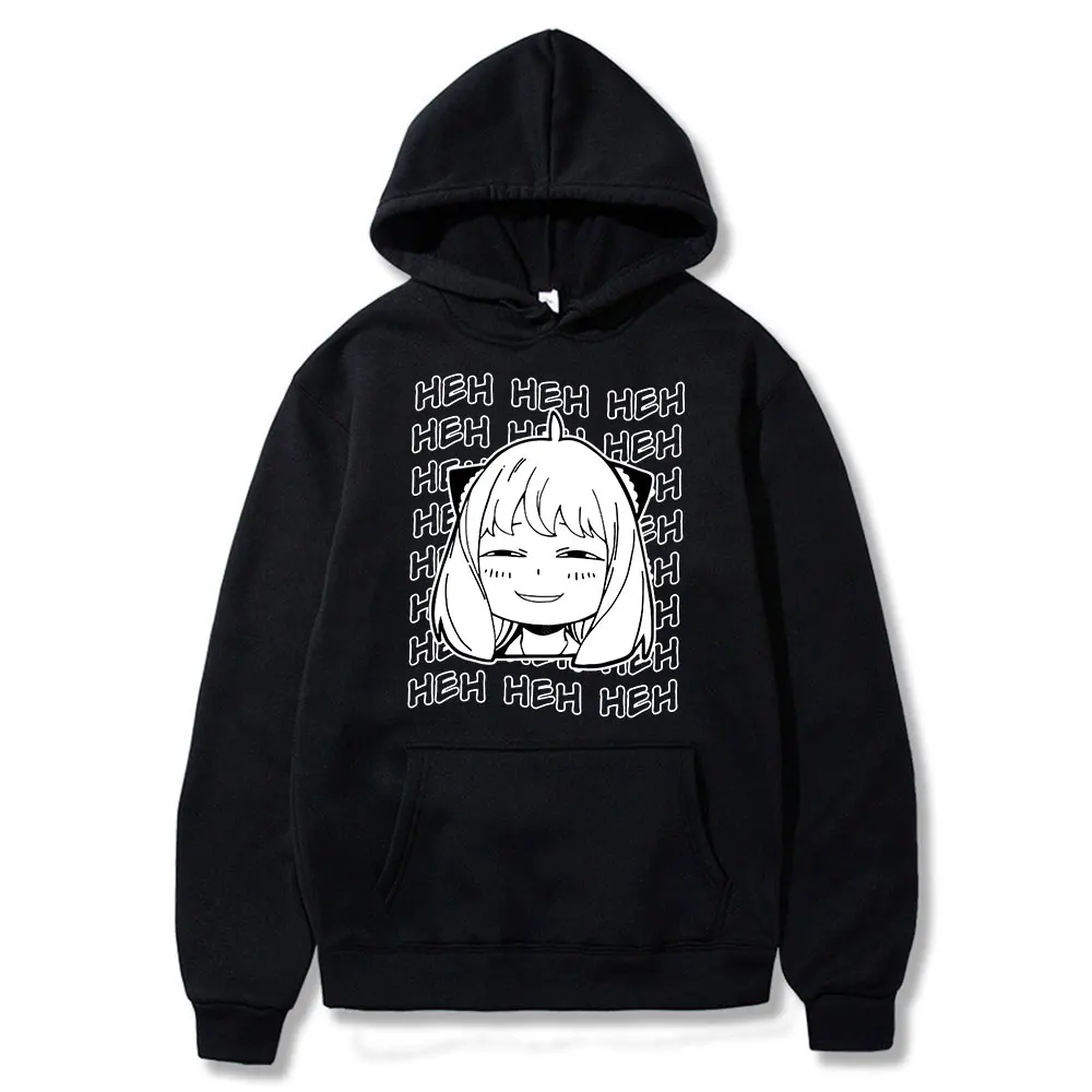 

Men women Clothes Streetwear Printed Spy X Family Anya Forger Hoodies Long Sleeve Casual Loose Sweatshirts Boy Sportswear