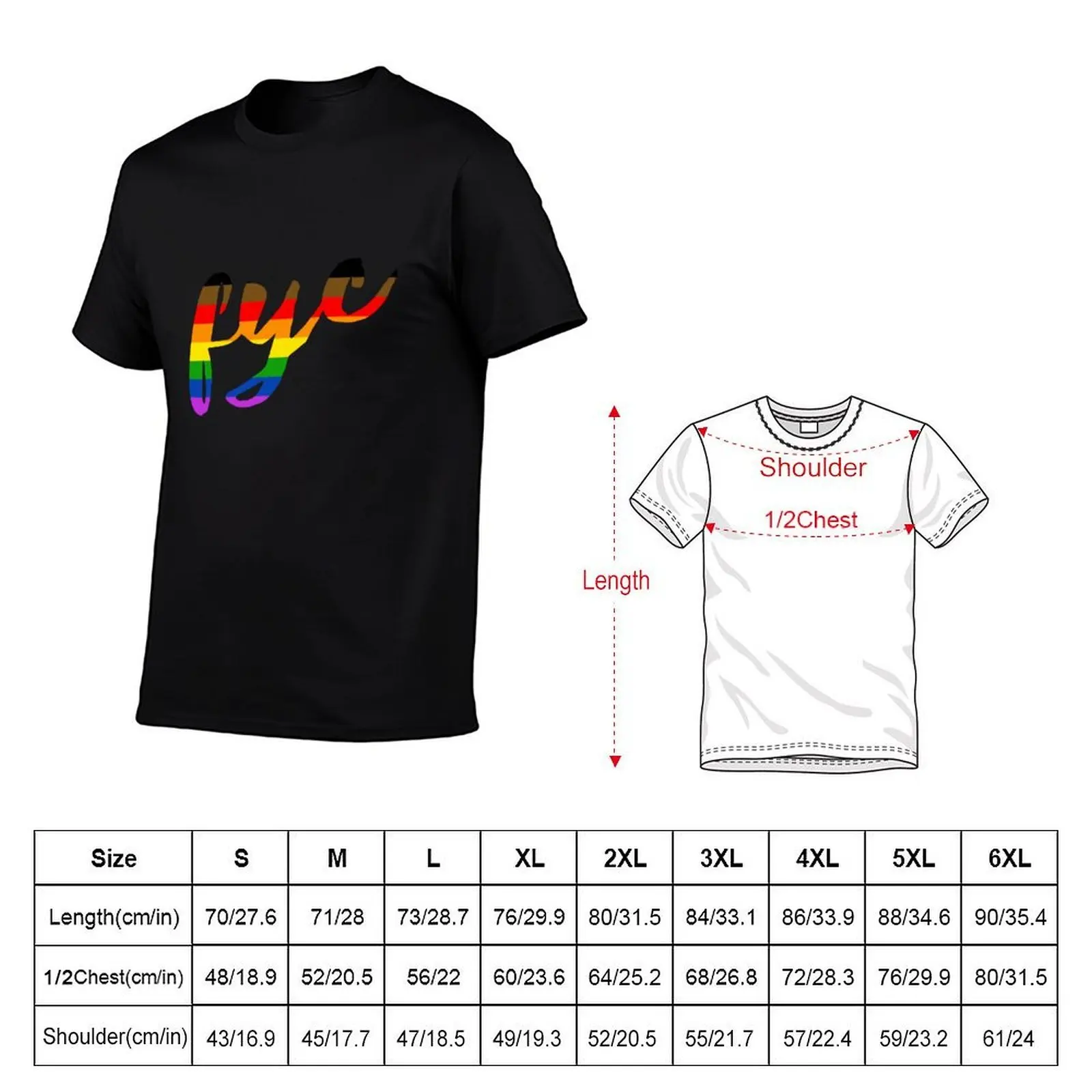 Футболка с логотипом Pride FYC, мужская футболка, роскошная мужская футболка, футболка (art.: 3920d28a67422) - 3920d28a67422
