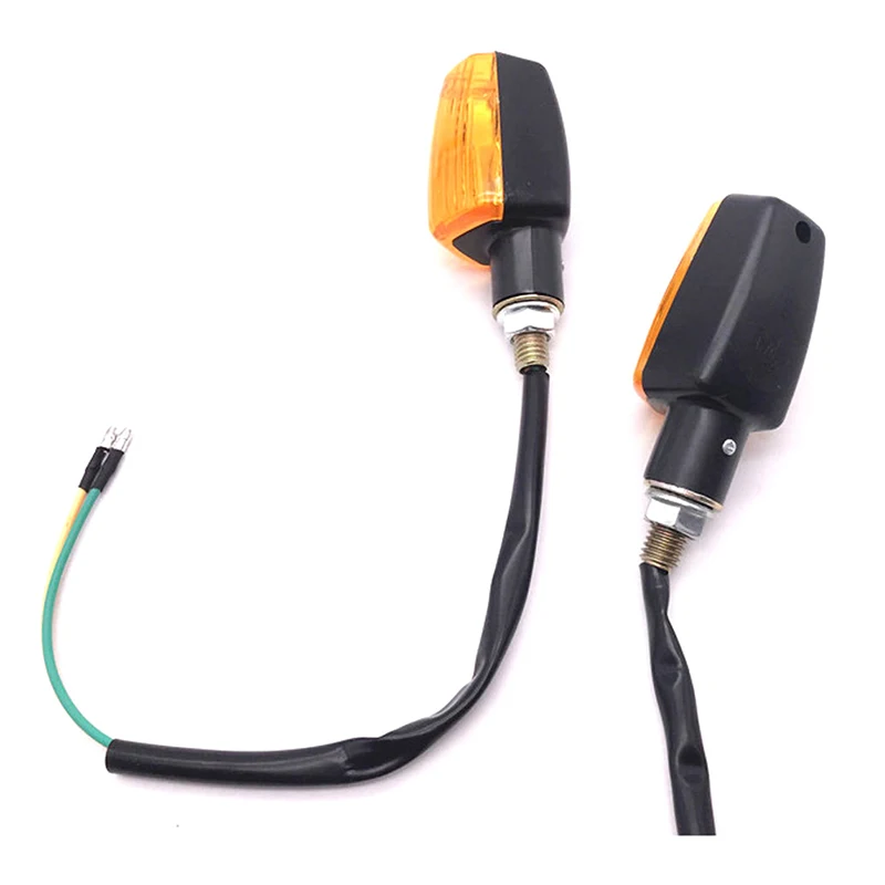 

4Pcs/set 12V Universal Motorcycle Turn Signal Indicator Light Turning Amber Lamp Bulb Motorbike Lamps Blinker Flash Bike Lamp