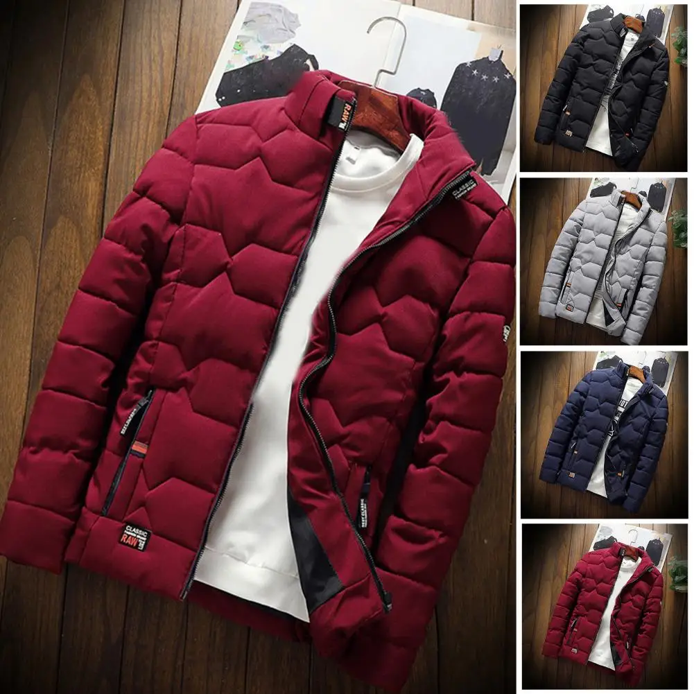 Trendy Youth Jacket All Match Temperament Windproof Slim Fit Jacket  Super Soft Jacket Coat for Daily Wear