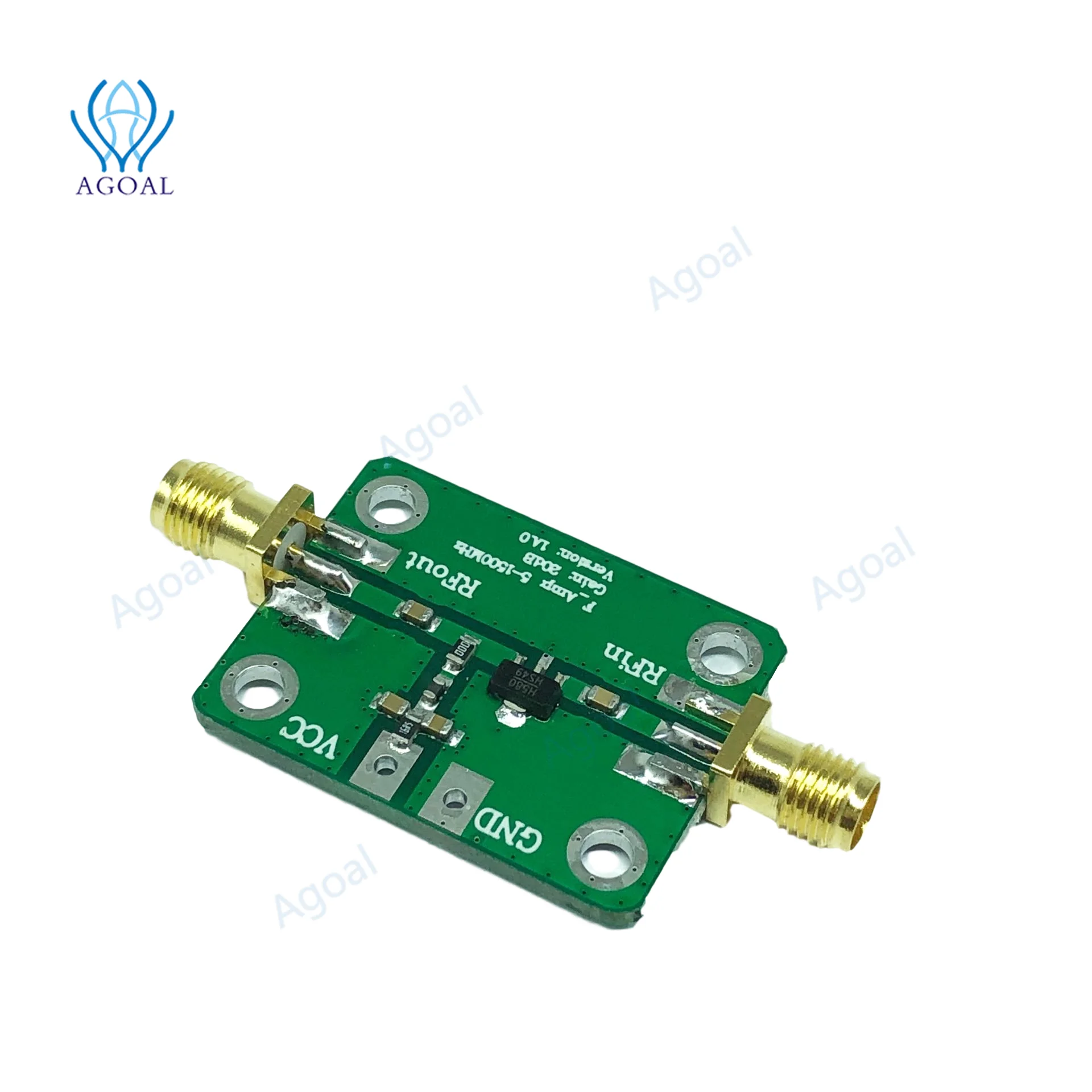 

Ultra Wide Band Power Amplifier Module 5-1500Mhz Gain 20DB Module