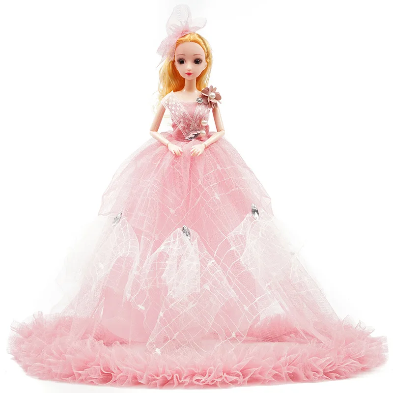 

Wedding Doll Girl Toy Dress Long Dress Children's Toy Gift 40cm Bag