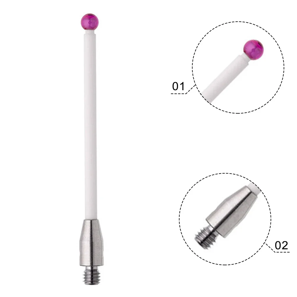 Профессиональный стержень с шариковым наконечником CMM Styli 3 мм L40 резьба M3