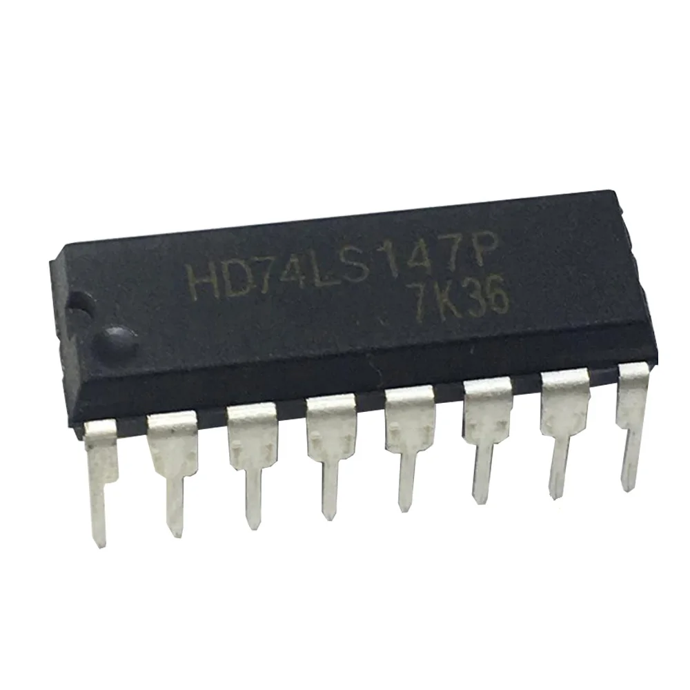 

5pcs/lot HD74LS147P SN74LS147N 74LS147 DIP-16 In Stock