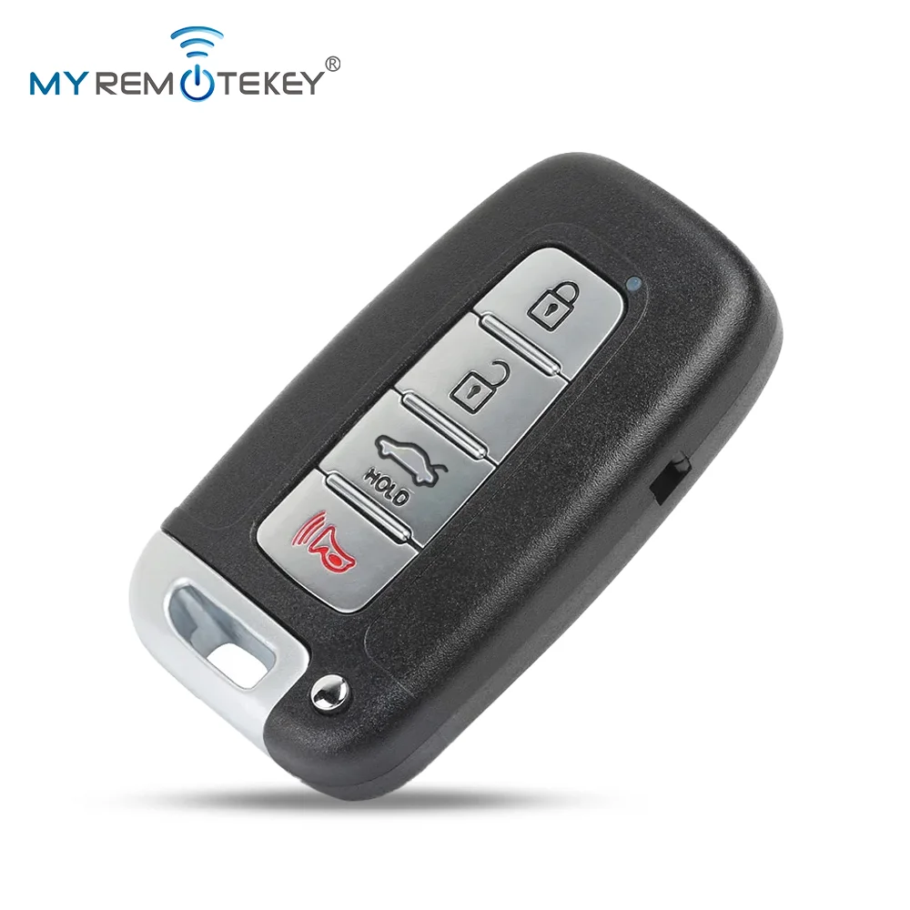 Фото Умный ключ MyRemoteKey с 4 кнопками 315/433 МГц HY15 для Hyundai Kia Elantra Sonata Genesis Tucson Sportage Soul Forte Optima 2009-2016. №3