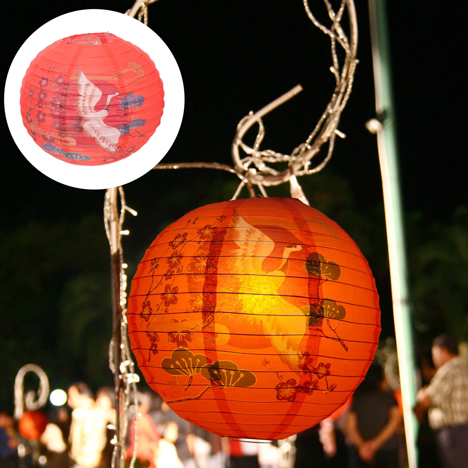 

Lantern Japanese Sushi Paper Chinese Hanging Restaurant Lanterns Shade Lamp Party Red Silk Traditional Shop Lamps Outdoor