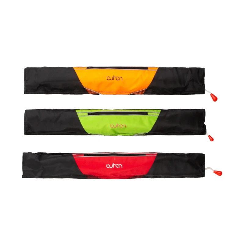 Zippered Inflatable Life-saving Belt Round Buoys PFD Rafting Surfing Fhshing Boating Safety Vest Lifeguard 100N