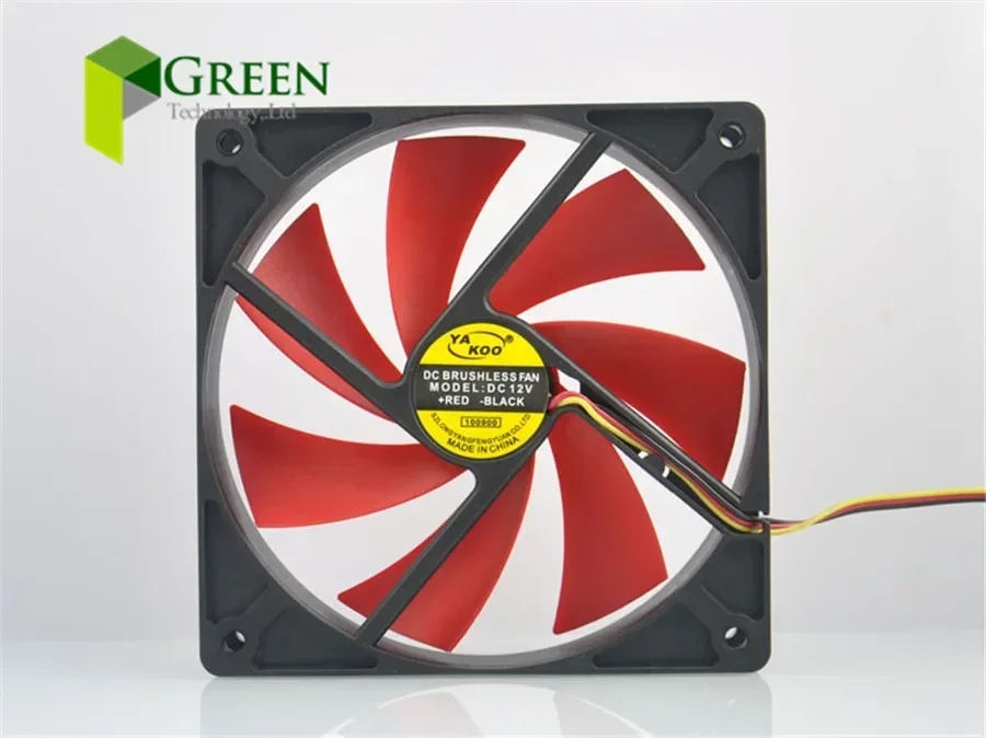 New Silent 120MM 1225 cooling fan 12025 120*120*25MM 12*12*2.5CM chassis Hydro bearing Computer case 12V 3pin and 4D