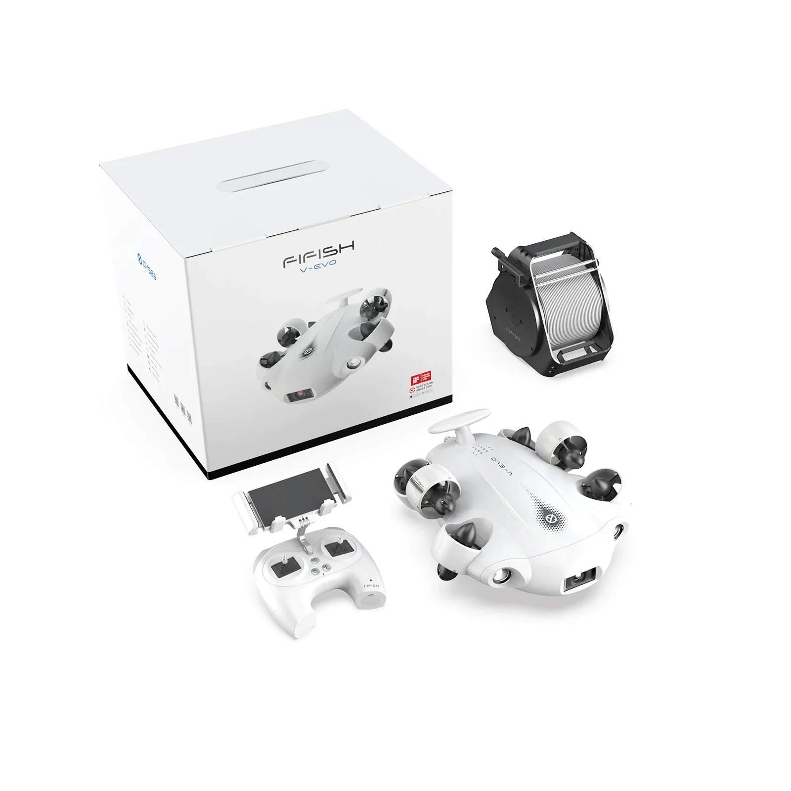 FIFISH V-EVO 4K Мобильная подводная камера Подводная для транспортных средств с