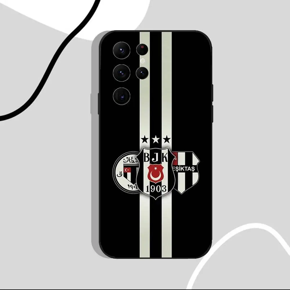Фото Модный чехол для телефона B-Besiktas BJK Turky для Samsung S10, S21, FE, S21, S26, S25, S24, S23, Ultra, S9, S22, Plus, черный, противоударный, из ТПУ №3