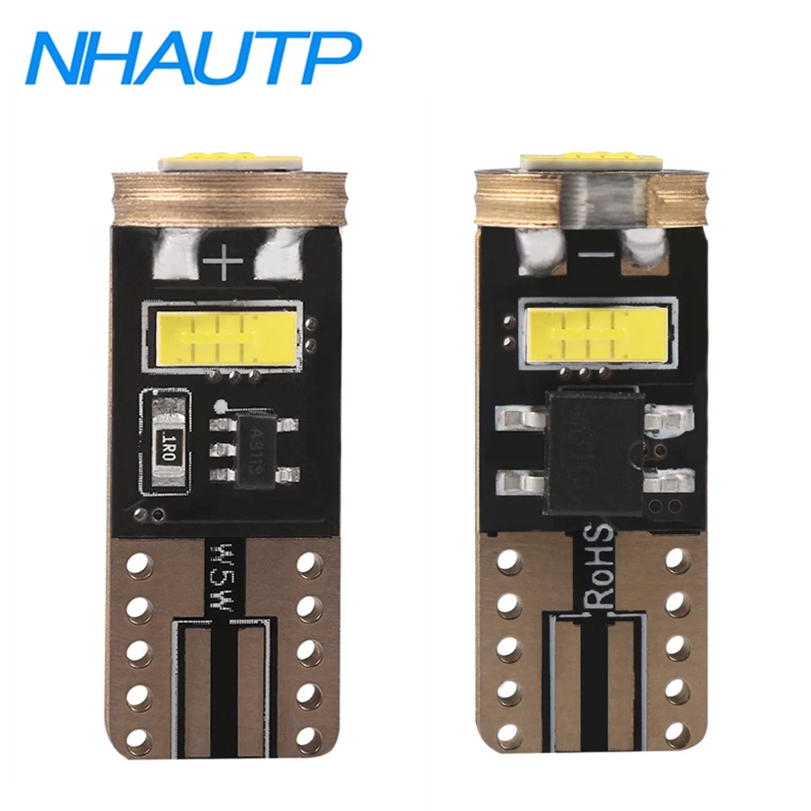 2 шт., светодиодные лампы Canbus T10 CSP W5W для Mitsubishi Asx Lancer Outlander Pajero Montero