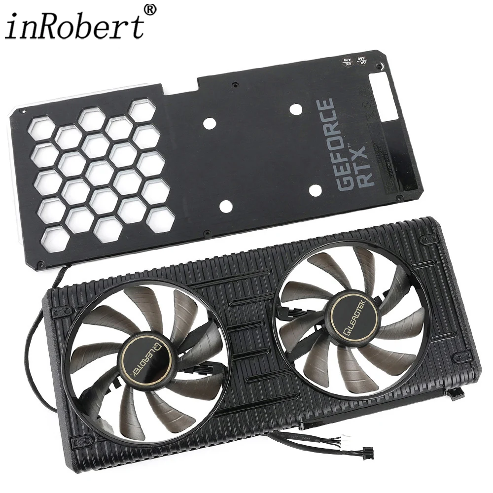 Новый вентилятор FD9015U12S RTX3060Ti RTX3060 с рамкой, задняя пластина для Palit/Leadtek RTX 3060 Ti 3060, кулер для двойной видеокарты Fa