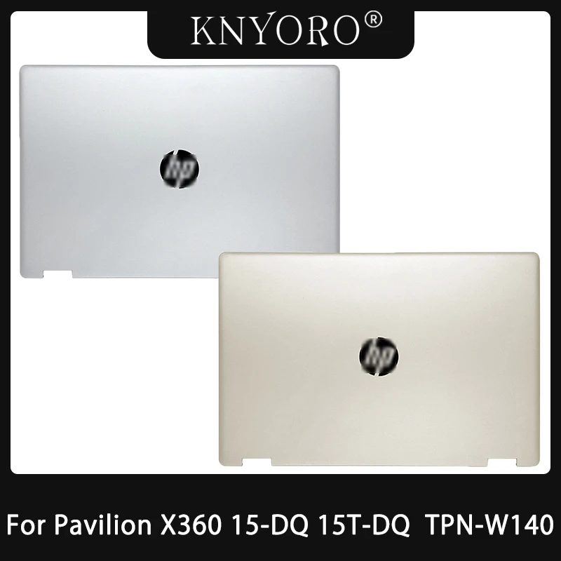 

Новинка, задняя крышка для ноутбука HP Pavilion X360 15-DQ 15T-DQ 15-DQ0953CL, задняя крышка/Упор для рук/Нижняя крышка, серебристо-золотистый корпус