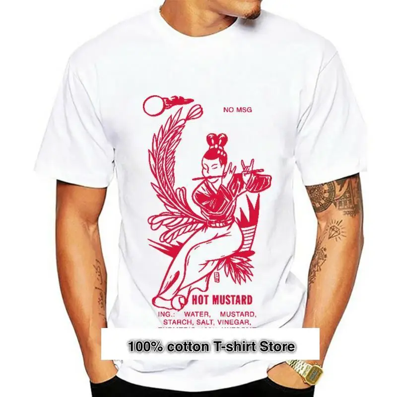 

Camiseta с принтом горчичного цвета для мужчин и женщин, одежда для частей превосходного женщины