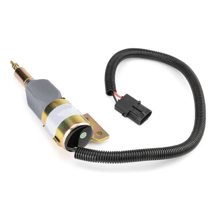 12 В стопорный электромагнитный клапан для Cummins Hyundai Электромагнит отключения